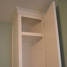 how to build cabinet style closets to