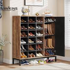 shoe cabinet for entryway 6 tier shoe
