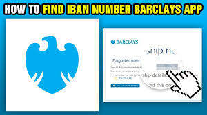 how to find iban number barclays app