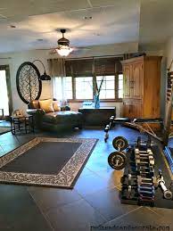 Diy Indoor Home Gym Redhead Can Decorate