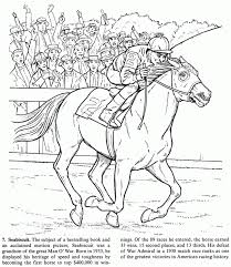 Horse and jockey coloring pages template. Race Horse Coloring Pages Coloring Home