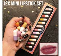 lagloss mini lipstick set 12 stuks