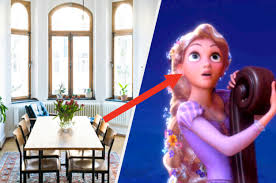 house to reveal which disney princess