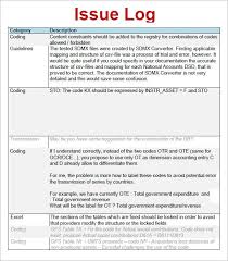 Table of contents what is a project issue log?. 9 Project Issue Log Templates Sample Word Excel Templates