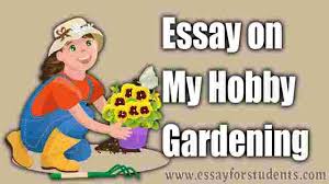 essay on my hobby gardening essay