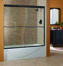 S Cut Sliding Tub And Shower Doors
