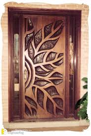 clic wooden main door design ideas