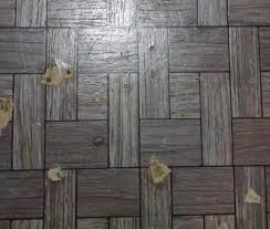 damaged vinyl sheet flooring asbestos