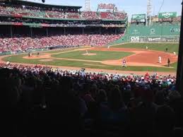 Fenway Park Section Grandstand 14 Row 10 Seat 7