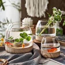 Unique Glass Fish Bowl Vases Multiple