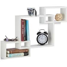 Cube Wall Shelf Square Wooden Floating
