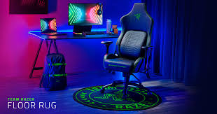 team razer floor rug