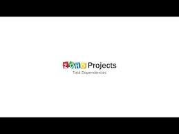 Task Dependencies In Gantt Charts Zoho Projects Youtube