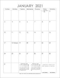 Printing printable calendar 2021 vertical. 2021 Calendar Templates And Images