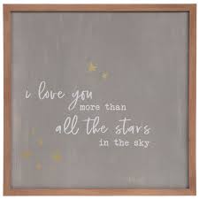stars quote lettering wall decal