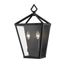 two bulb outdoor wall sconce by