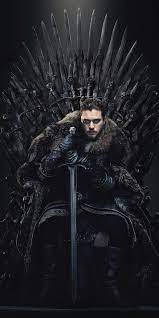 Jon Snow Game of Thrones Iron Throne ...