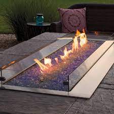 48 Inch Outdoor Linear Gas Fire Pit