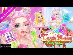 candy makeup party salon apps on