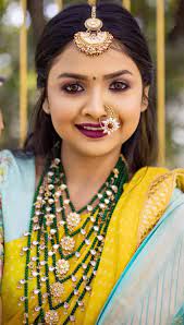 beautiful nauvari saree photoshoot