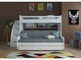 Twin Over Twin Xl Bunk Bed With Sofa