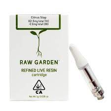 empty raw garden refined live resin