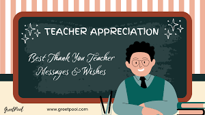 50 best thank you teacher messages