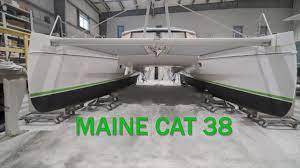 maine cat 38 catamaran overview with