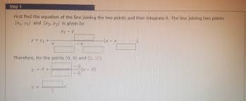 Equation Of The Line Joining Chegg