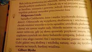 Pomocy !! Mam podać jak najwięcej cech charakteru Małgorzaty Linde z  książki pt.,,Ania z Zielonego - Brainly.pl
