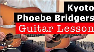 phoebe bridgers kyoto guitar lesson