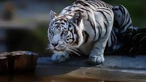 white tiger desktop