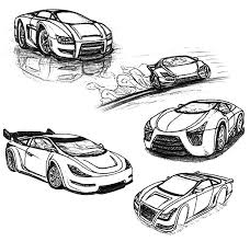 And the first car has been created in the 18th century in france. Drifting Cars Sketches Coloring Pages Kids Play Color