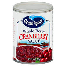 ocean spray cranberry sauce whole berry
