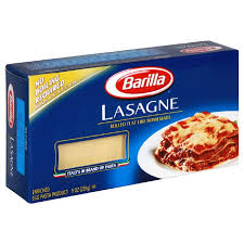 barilla pasta lasagna oven ready no