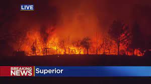 Fire Forces Evacuations For Superior ...