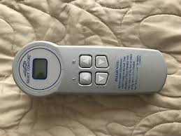 select comfort wireless remote control