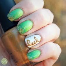 Patrick's day nail art design! 18 St Patrick S Day Nail Art For Religious Moments Be Modish