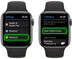 heart rate zone tracking on apple watch