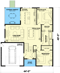 Plan Dr 22667 1 4 Modern House Plan