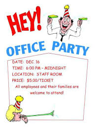 Employee Appreciation Party Invitation Wording Office Party