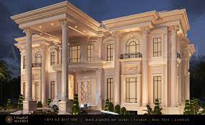 Luxury modern villa interior design on behance #housedesign #luxurydesign. Luxurious Neo Classic Villa Exterior Design By Algedra Interior Design At Coroflot Com