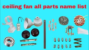 sealing fan all parts name list