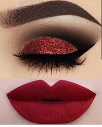 easy valentines day eye makeup step by