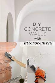 Diy Concrete Bathroom Walls With
