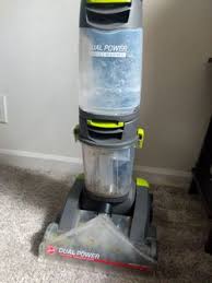 hoover dual power carpet washer with