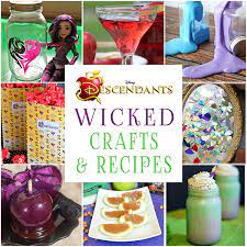 25 wicked disney descendants crafts and