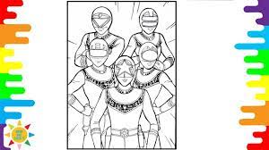 More sketches take a peek at some of the sketches created by our users, are you a sketchite? Power Ranger Zeo Coloring Page All Ranger Morphs Coloring Page Unknown Brain Dance With Me Youtube