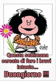 Bellissime di buongiorno immagini 6. Immagini Con Mafalda Buon Lunedi Immaginifacebook It