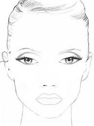 Blanco Facecharts To Create Makeup Looks On Paper Great